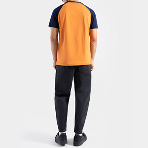 เสื้อยืดผู้ชายขายดีที่สุด แบบสั่งทำพิเศษ ผสมโพลีเอสเตอร์/คอตตอน เนื้อผ้าหวีอย่างดี ป้องกันการเป็นขุย แขนสั้น สไตล์ล่าสุด จากโรงงาน - Product Image 6