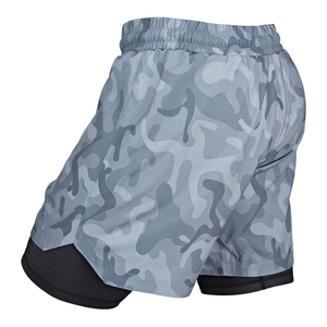 Customized Logo Awrah Covering Men's Halal Islamic Swimwear Swimming Shorts 100% Cotton Solid Casual Elastic <b>Mid</b> Waterproof - Product Image 5