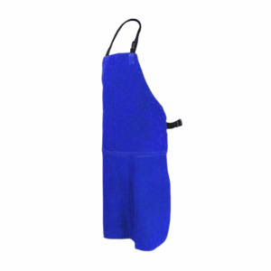 Tablier de soudeur en cuir de vachette pleine fleur de qualité supérieure, protection corporelle industrielle pour la construction et la lutte contre les incendies - Product Image 5