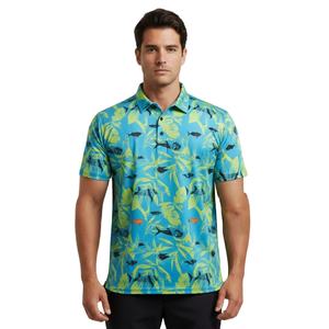 Camiseta de Pesca con Protección UV UPF50+, Camisetas Polo de Talla Grande con Mangas Completamente Sublimadas, Manga Larga, Color Personalizado - Product Image 2