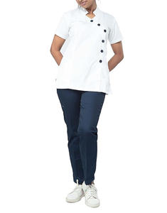 Tenues d'infirmière unisexes tendance 2026 – Combinaisons d'été à manches courtes en polyester et élasthanne – Uniformes d'hôpital – Vente directe usine - Product Image 4