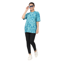 T-shirt de sport décontracté à manches courtes pour femme, haute performance, séchage rapide, imprimé, été, prix de gros du fournisseur indien