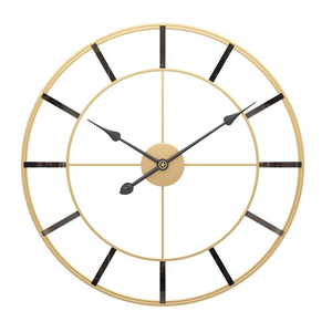 นาฬิกาแขวนผนังโลหะดีไซน์ใหม่ คุณภาพเยี่ยม งานแฮนด์เมด ดีไซน์เนอร์ นาฬิกาขายส่ง ตกแต่งบ้าน ราคาประหยัด นาฬิกาติดผนัง - Product Image 2