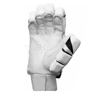 Gants de cricket en cuir de qualité supérieure, professionnels, durables, écologiques, fermeture à boucle auto-agrippante, personnalisables, forte adhérence - Product Image 2