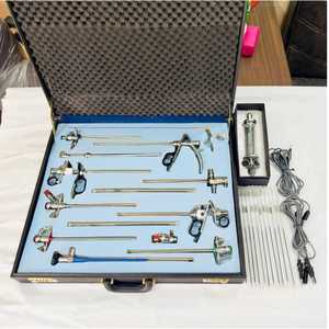 Set completo de rieles de urología de baja resistencia (Lower Turp Track) con fuente de alimentación manual, de acero inoxidable, reutilizable, certificado CE - Product Image 1