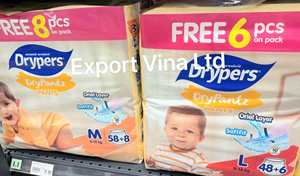(บริษัท เอ็กซ์พอร์ต วีนา จำกัด) ผ้าอ้อมเด็กแบบกางเกง ดริปเปอร์ส ไดร์แพนซ์ ไซส์ S/M/L/XL/XXL - Product Image 2