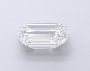 Bijoux intemporels et sophistiqués, diamant blanc de laboratoire de 1,60 carat, couleur E, pureté VVS2, taille émeraude, avec une finition d'excellente qualité. - Product Image 2
