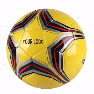 WEMBLEY SPORTS Custom Logo Soccer Ball Sizes 1-5 <b>Machine</b> Stitched Blue Eco-Friendly Lightweight Indoor/Outdoor Customizable - Product Image 1
