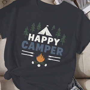 Camiseta cómoda para mujer con diseño de Happy Camper - Product Image 2