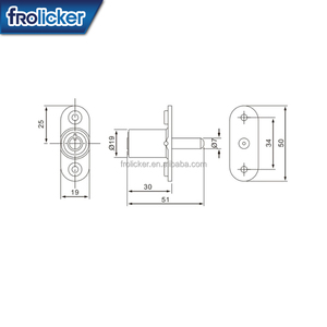 51 MM Push Lock For Amusement <b>Machines</b> Vending <b>Machine</b> <b>Claw</b> <b>Machines</b> - Product Image 3