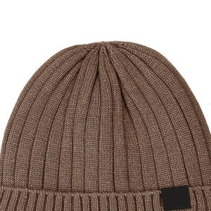 Gorro de Invierno de Alta Calidad con Etiqueta Tejida y Logotipo Colorido, Gorro Unisex, Gorros de Lana Acrílica para Hombre y Mujer - Product Image 3