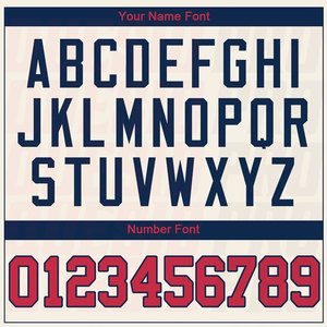 เสื้อเบสบอลแห้งเร็ว ระบายอากาศดี แบบติดกระดุม สำหรับเด็กผู้ชายและผู้หญิง สีครีม แดง-กรมท่า เสื้อเบสบอลของแท้ - Product Image 5