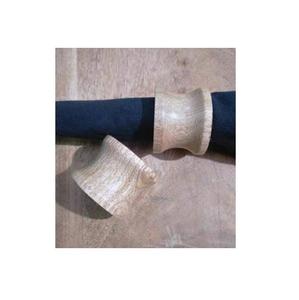 แหวนรองผ้าเช็ดปากไม้เนื้อแข็งดีไซน์หรูหราทันสมัย โค้งมน ตกแต่งโต๊ะอาหาร สำหรับงานแต่งงาน ขายส่งจากโรงงานผู้ผลิตและผู้จัดจำหน่าย (OEM) - Product Image 1