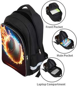 Mochila Deportiva OEM para Hombre y Mujer, Impermeable, para Viajes, Gimnasio, Senderismo, Diseño Personalizado, Gran Capacidad, Proveedor - Product Image 2