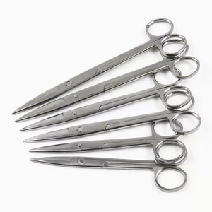 กรรไกรผ่าตัดคุณภาพสูง สแตนเลสสตีล ใช้ซ้ำได้ ยี่ห้อเมทเซนบาว์ม โมเอย์ และไอริส สำหรับตัดเนื้อเยื่ออย่างแม่นยำ - Product Image 2