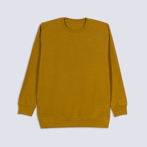 Suéter de Punto para Hombre, Cuello Redondo, Color Sólido, Corte Regular, Informal, Manga Larga, Negro - Product Image 5