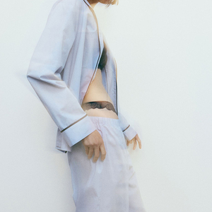Culotte taille haute sans couture pour femme, style sportif, invisible, en Spandex/Nylon découpé au laser, avec nœud, respirante - Product Image 2
