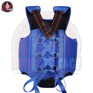 Protection de poitrine solide et résistante aux chocs pour la boxe, le Muay Thai et le kickboxing, en PVC de haute qualité, personnalisable - Product Image 3