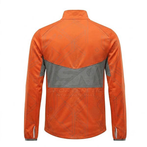 Breathable <b>Running</b> <b>Winter</b> <b>Jacket</b> For Men Full Zip Sports Outerwear Designed For <b>Running</b> Training Exercise And Daily Activities - Product Image 2