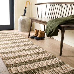 Indian Handmade 100% <b>Jute</b> Floor Area Rugs Handcrafted Outdoor Hemp Carpet Eco-Friendly Anti Slip <b>Table</b> <b>Runner</b> Braided Prayer Rug - Product Image 3