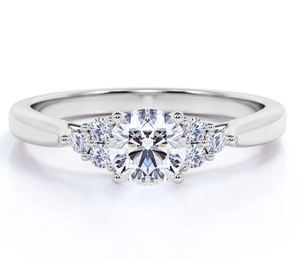 Bague de Fiançailles Unique en Moissanite Taillée de 1,1 Carat, Plaqué Or, Luxe Minimaliste, pour Mariage, Fiançailles, Anniversaire - Product Image 1