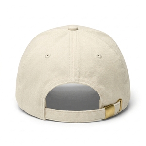 Gorra de Béisbol Personalizada de Algodón Lavado, Ajustable, con Bordado Plano, Etiqueta Privada OEM, Logotipo Personalizado - Product Image 3