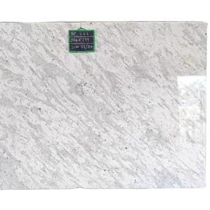 Comptoirs et grandes dalles en granit blanc Andromeda poli et moderne pour villas, directement de l'usine indienne - Product Image 5