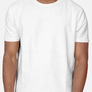 Camiseta Casual de Manga Corta con Cuello Redondo para Hombre, Corte Regular, 100% Algodón Jersey, Color Liso Teñido - Product Image 3