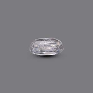 Lab-Created Brilliant Cut White Zircon 4.05 Carat Loose Gemstone for Fine Jewelry - Product Image 3