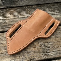 Couteau de chasse et de camping artisanal en acier à haute teneur en carbone 1095, de qualité DIY, à pointe tombante, avec manche en bois et résine et étui en cuir