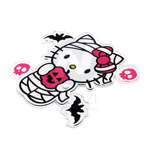 ขายส่งถาดอะคริลิคใส่ขนตาปลอมแบบกำหนดโลโก้ได้ สำหรับฮาโลวีน ลายคิตตี้  ใช้งานได้ยาวนาน ไม่เจ็บตา ยี่ห้อ Nomzi - Product Image 3