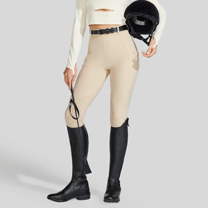Pantalones de Montar a Caballo de Alto Rendimiento para Mujer con Rodilleras de Alta Calidad para Competiciones de Larga Distancia - Product Image 6