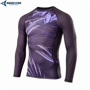 HydroGuard Men's Full Sleeve Rash Guard UPF50+ Breathable Anti-Bacterial <b>Swim</b> Dive <b>Shirt</b> for Water Sports Protection - Product Image 4