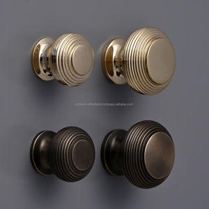 Handmade Vintage <b>Brass</b> Knobs Unique Cabinet <b>Drawer</b> <b>Pull</b> Handles Artistic Furniture Hardware Accessories Decorative Craft Style - Product Image 5