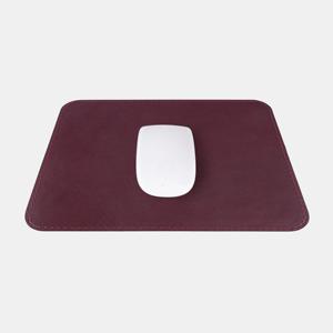 Genuine Leather Mouse Pad Classic Rectangular Shape <b>Desk</b> Mat Full Grain Cowhide Leather Mousepad for <b>Work</b> LMP-0140 - Product Image 1