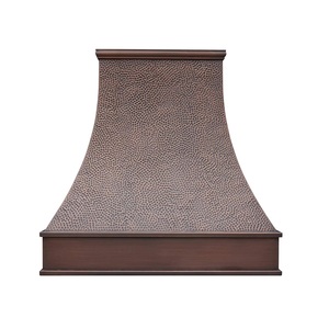 Best Design Handmade Attractive Design Fire Place <b>Kitchen</b> Fire Place Range Hood Canopy Chimney wall mounted canopy Rivets - Product Image 3