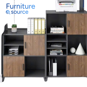 Archivador de melamina MDF duradero del fabricante de muebles vietnamitas de confianza Diseño contemporáneo Oficina en el hogar Oficina en el hospital - Product Image 3