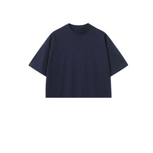Crop top pour femme en coton extensible doux, confort quotidien, streetwear, séchage rapide, écologique, respirant, marque privée OEM - Product Image 3
