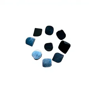 Diamante Negro Natural Moissanita, Gema Suelta en Bruto de Laboratorio, Cabujón de Forma Mixta, Todos los Tamaños, Cristal Certificado por Terceros, Sin Gema - Product Image 3