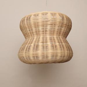Lámpara Colgante de Bambú y Ratán, Tejida a Mano, Ecológica, Directo de Fábrica, Tamaño y Color Personalizables - Product Image 5