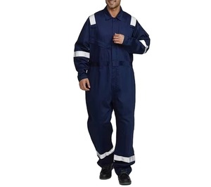 Uniformes de Seguridad Reflectantes e Ignífugos para Hombres, Ropa de Trabajo para Minería, Nivel de Protección D, Resistencia al Calor de 500-1000°C, Paquete de Respirador, Overol - Product Image 4