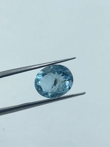 Piedra Preciosa de Aguamarina Natural de Alta Calidad, Color Azul Cielo, 2.50 Quilates, 9x11 mm, para Exportación, Piedra Suelta, Suministro de Fábrica, Nueva Llegada - Product Image 6