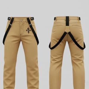 Pantalones de esquí para hombre de alta calidad, personalizados, con cierre, aislamiento de forro polar impermeable, teñido liso, 100% poliéster, de RIVIAN ATLANTIC - Product Image 6