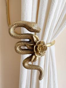 Attache de rideau décorative en forme de serpent, attrayante, pour une décoration spéciale, des réunions de famille, le style et les cadeaux - Product Image 3