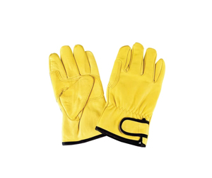 EN420 Automotive Mechanics <b>Gloves</b> Durable Polyester Cotton Lining Anti-Vibration Anti-Slip Impact Level 3 Adjustable Wristlet - Product Image 1