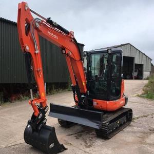 Mini Excavadora Kubota KX057-5 Usada, 5.5 Toneladas, Maquinaria de Construcción, Bomba y Motor, Modelo 2016, 2 Años de Garantía, Alta Eficiencia - Product Image 6