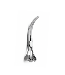 Pinza Cooley Bulldog con mordazas curvas largas y ergonómicas, mango de resorte y tornillo de tensión ajustable integrado - Product Image 3