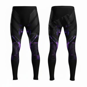 High Performance Premium Quality Sports Tights Breathable Quick Dry Gym Fitness Polyester Comfortable Compression Leggings Pants - Product Image 3