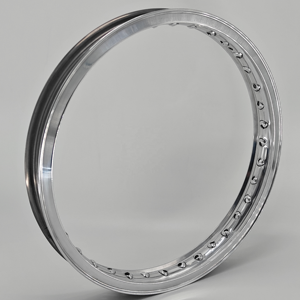 <strong>Akront</strong> Style H 2.15x19 Vintage Motorcycle Alloy Wheel Rim Mirror Polished 7116 Aluminum | Lightweight High-Strength - Product Image 6