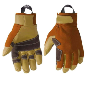 Gants de travail personnalisés avec logo imprimé pour hommes, pour la construction, l'industrie et la sécurité au travail. - Product Image 3